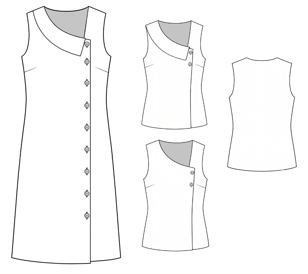 Top/Robe SUMMER, du 34 au 50
