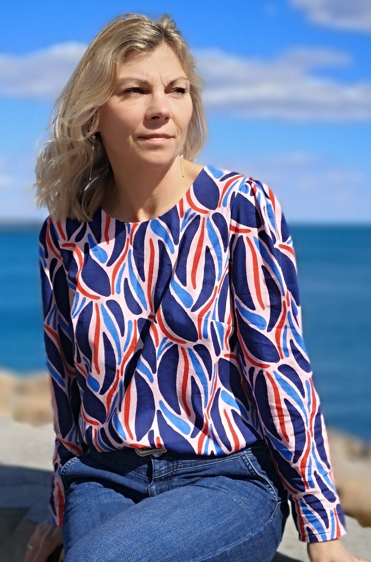 Blouse SUSIE, du 34 au 46