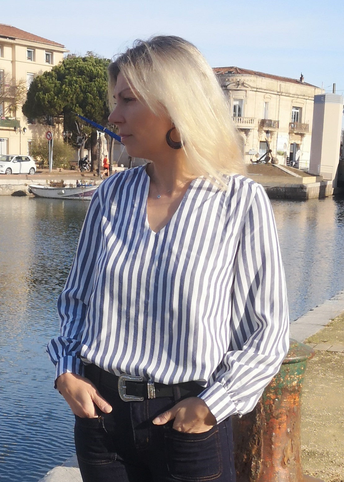 Blouse ELYSE, du 34 au 50