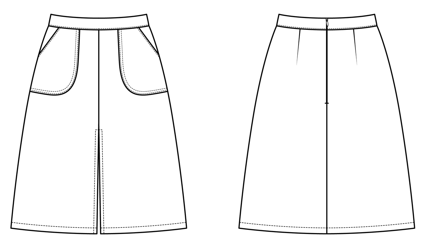 Jupe EMMYLOU, du 34 au 50